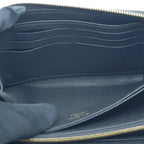 Louis Vuitton Zippy Long Wallet Black Noir Gold — view 5