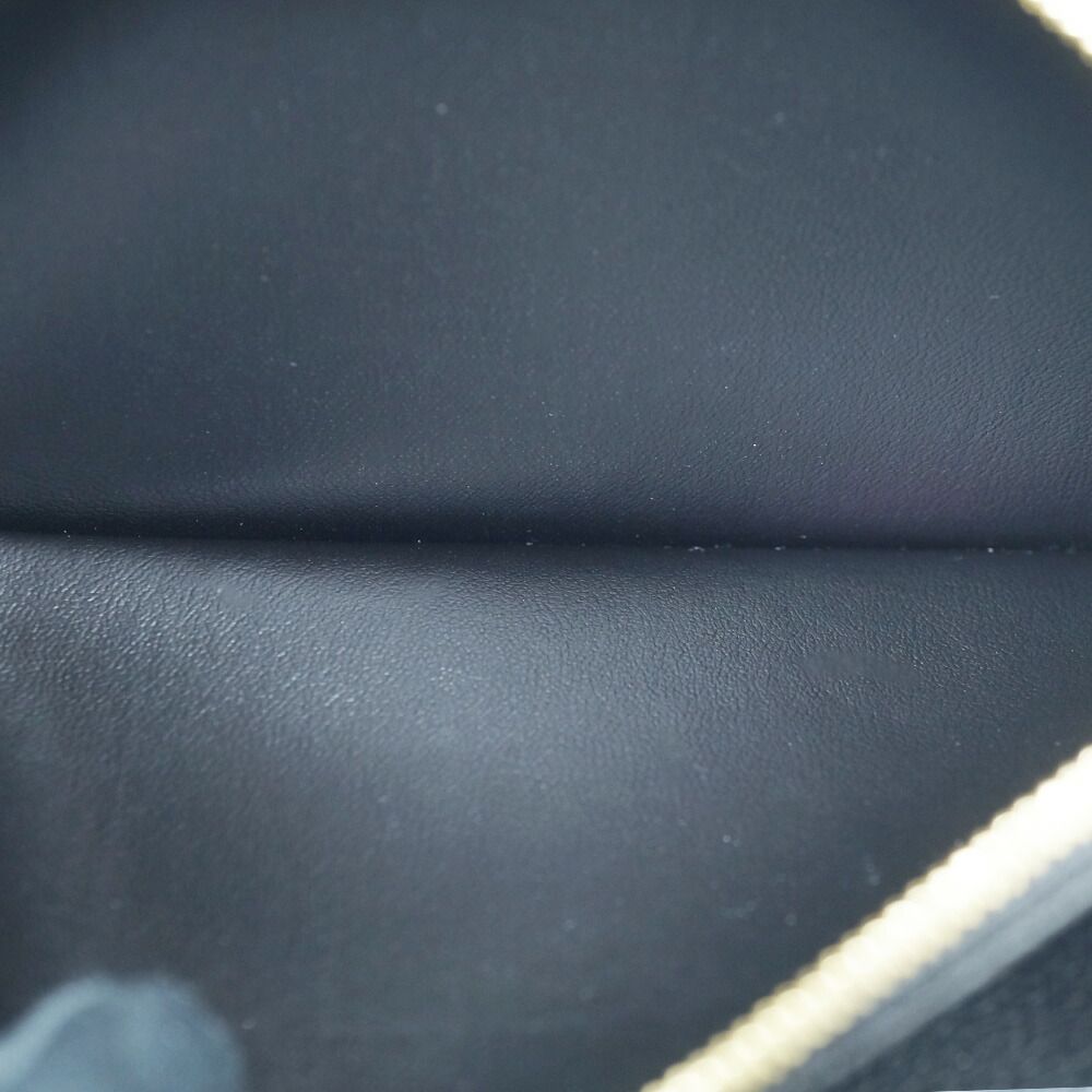 Louis Vuitton Zippy Long Wallet Black Noir Gold — view 7