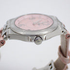 Fendi High Speed Quartz Watch Pink Shell Dial Leather — view 7