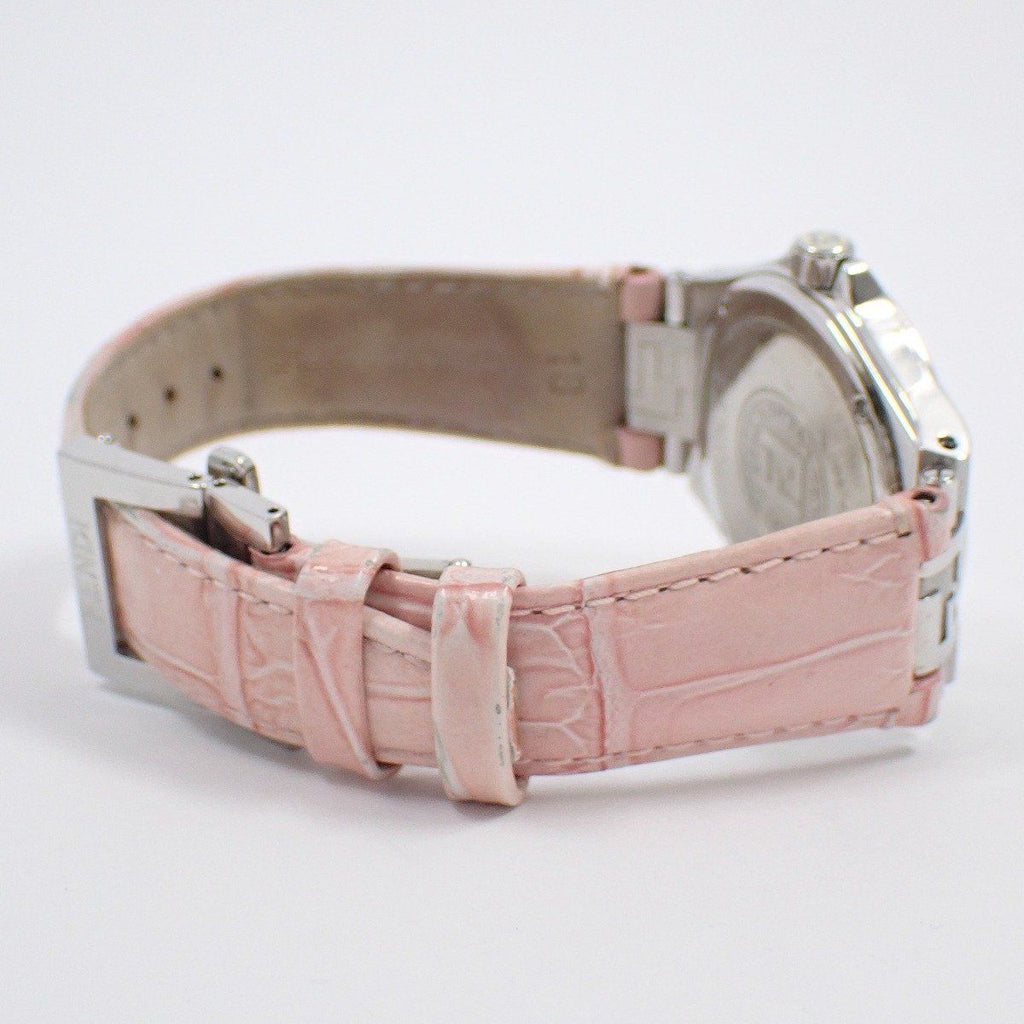 Fendi High Speed Quartz Watch Pink Shell Dial Leather — view 4