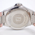 Fendi High Speed Quartz Watch Pink Shell Dial Leather — view 9