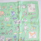 Hermes Carre 70 Scarf Libre Silk Green — view 3