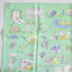 Hermes Carre 70 Scarf Libre Silk Green — view 2