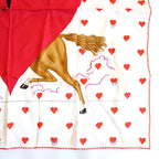 Hermes Carre 70 Scarf Tea Time Silk White — view 4