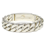 Hermes Kelly Gourmet GM Bracelet SH Manufactured in Silver — view 4