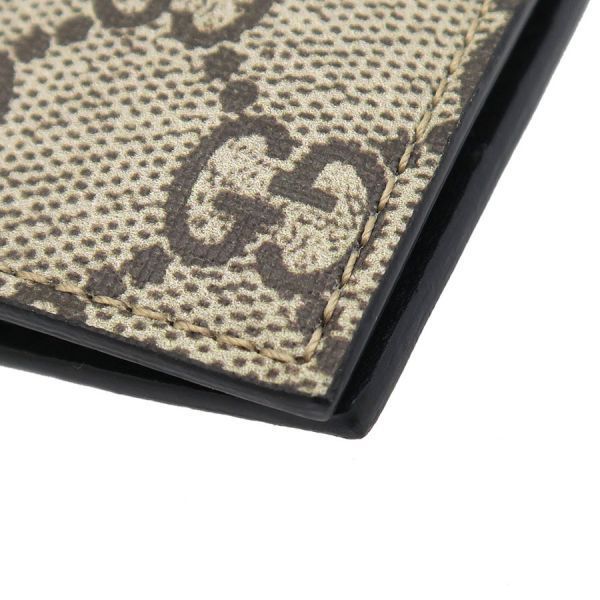 Gucci Bifold Billfold Leather Gray — view 5