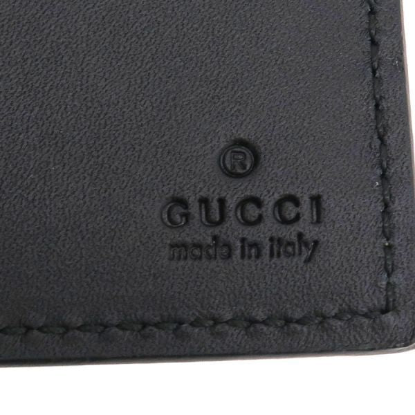 Gucci Bifold Billfold Leather Gray — view 7