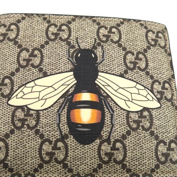 Gucci Bifold Billfold Leather Gray — view 8