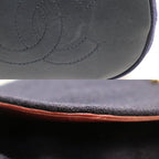 Chanel Paris Hamburg Chain Shoulder Bag Navy — view 9