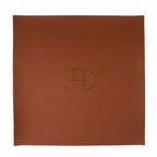 Hermes Playmat Logo Felt Brown Interior — view 2
