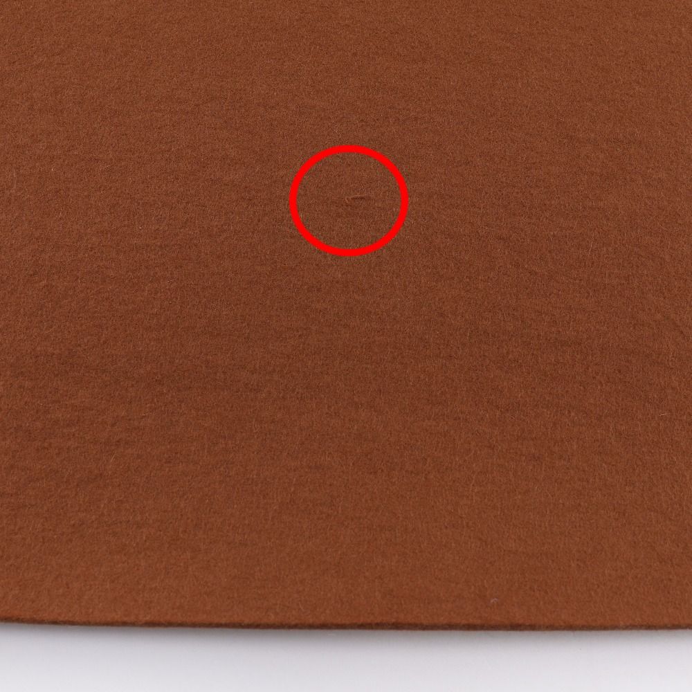 Hermes Playmat Logo Felt Brown Interior — view 3