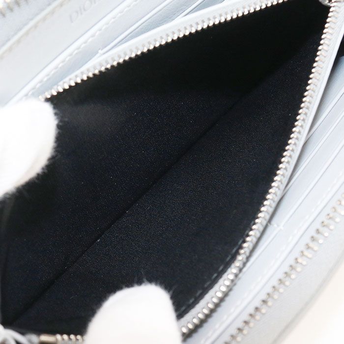 Dior Long Zip Wallet CD Diamond Around — view 4