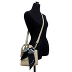 Dior Toujour Vertical Nano Powder Beige Macro Cannage Shoulder Bag — view 8