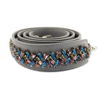 Dior Mini Gray Cannage Stitch Shoulder Strap Lambskin Bag — view 7
