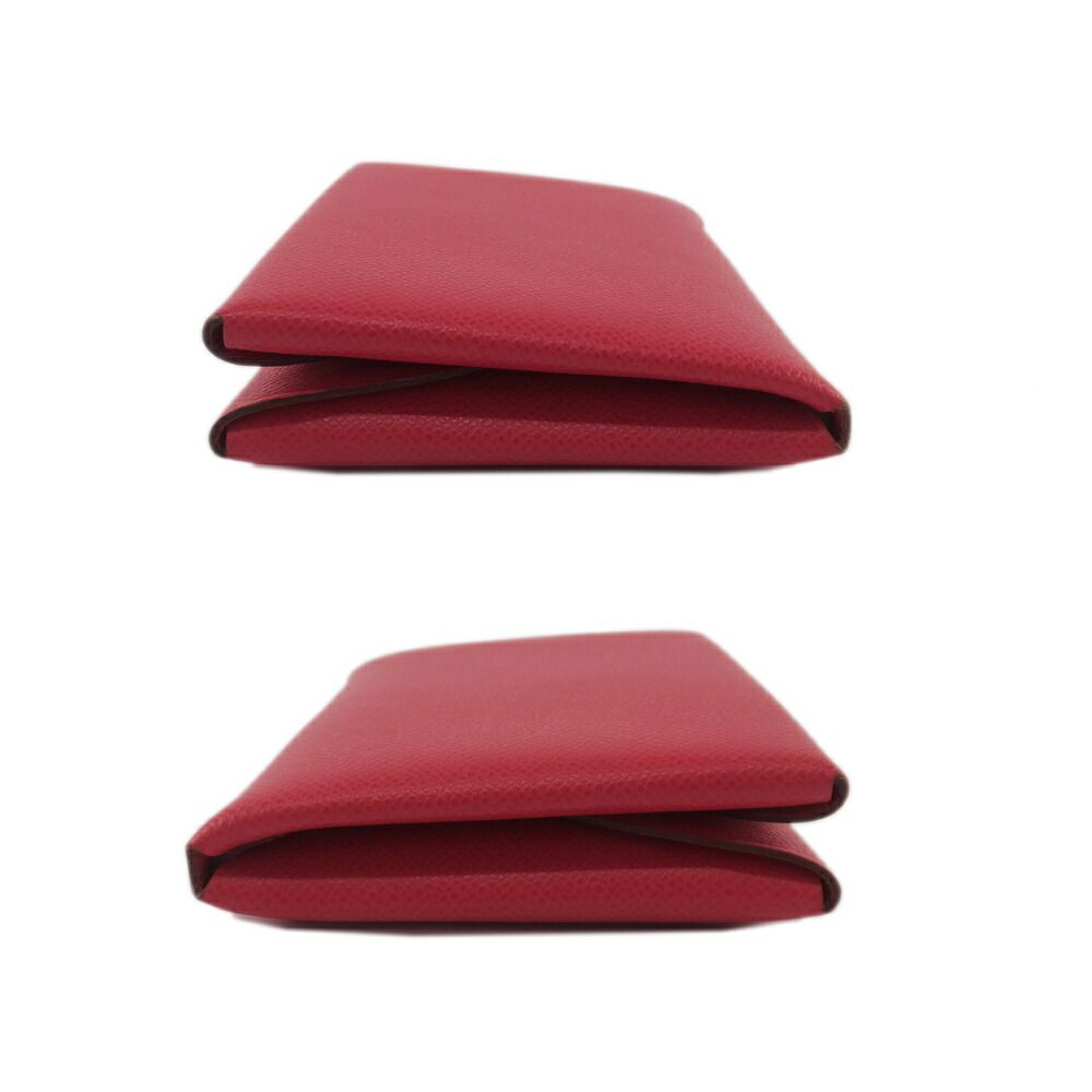 Hermes Calvi Duo Red Card Case Coin Silver Ed — view 4