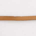 Hermes Choker Leather Brown Silver Bracelet — view 9
