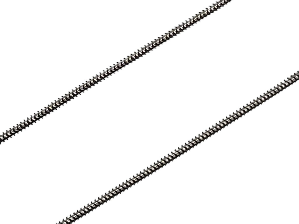 Chanel Rhinestone CC Logo Necklace 01 Silver — view 5