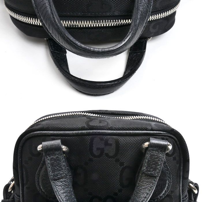 Gucci Off the Grid 2-Way Shoulder Bag Black — view 7