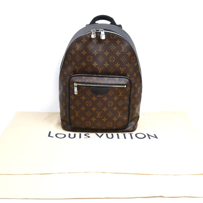 Louis Vuitton Josh NV Backpack Monogram Macassar IC Chip — view 8