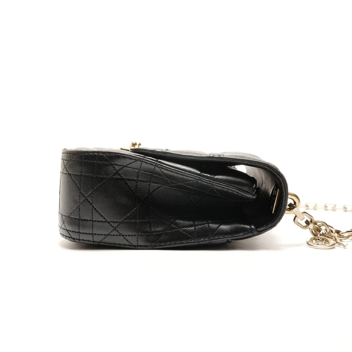 Dior Shoulder Bag Leather Chain New Rock Flap — view 4