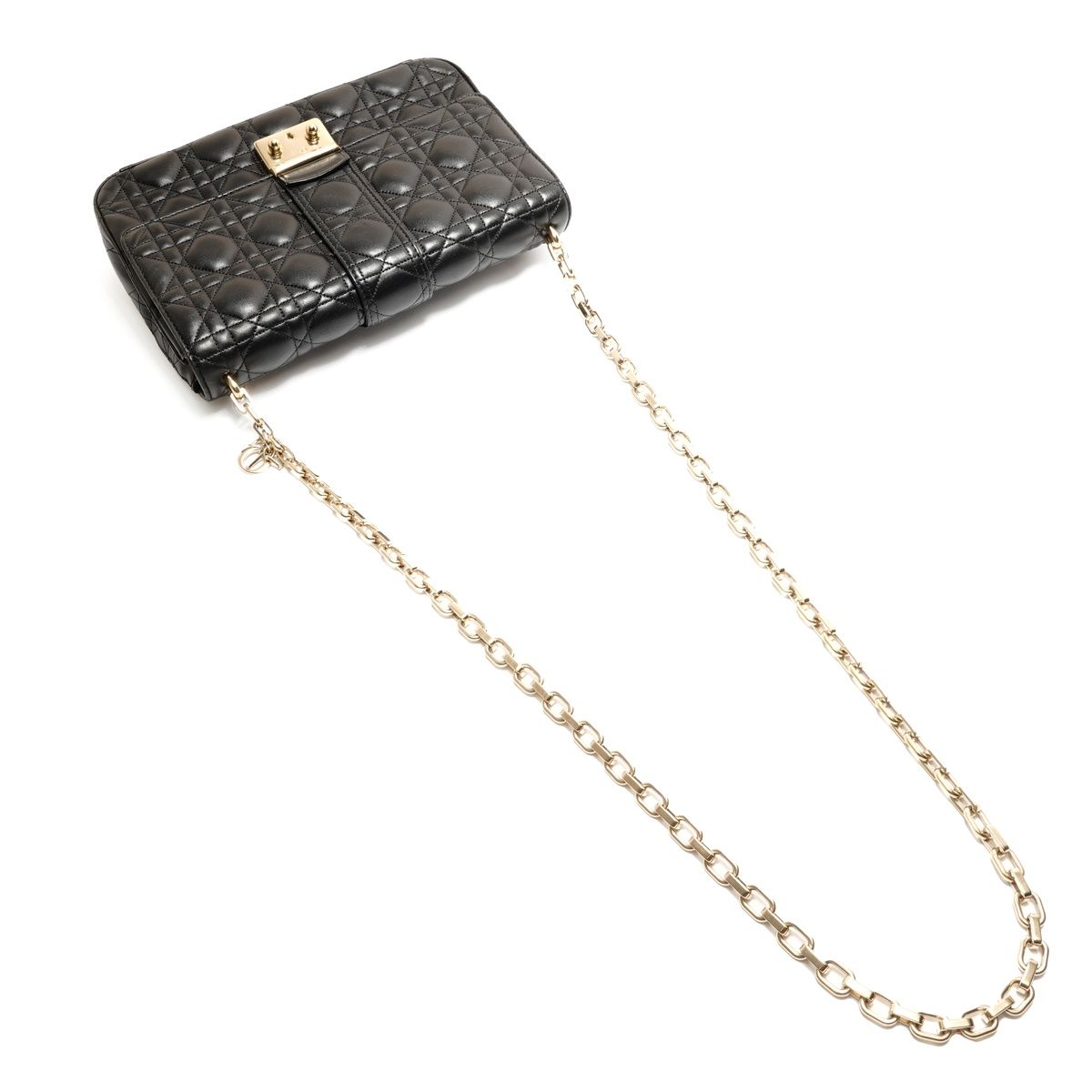 Dior Shoulder Bag Leather Chain New Rock Flap — view 8