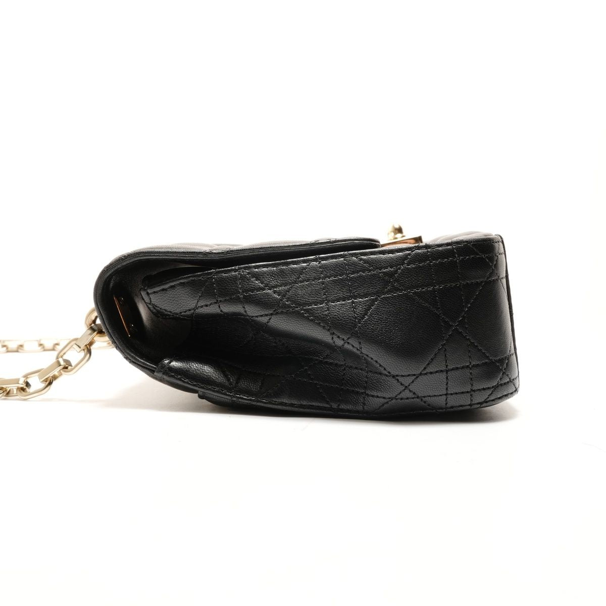 Dior Shoulder Bag Leather Chain New Rock Flap — view 3
