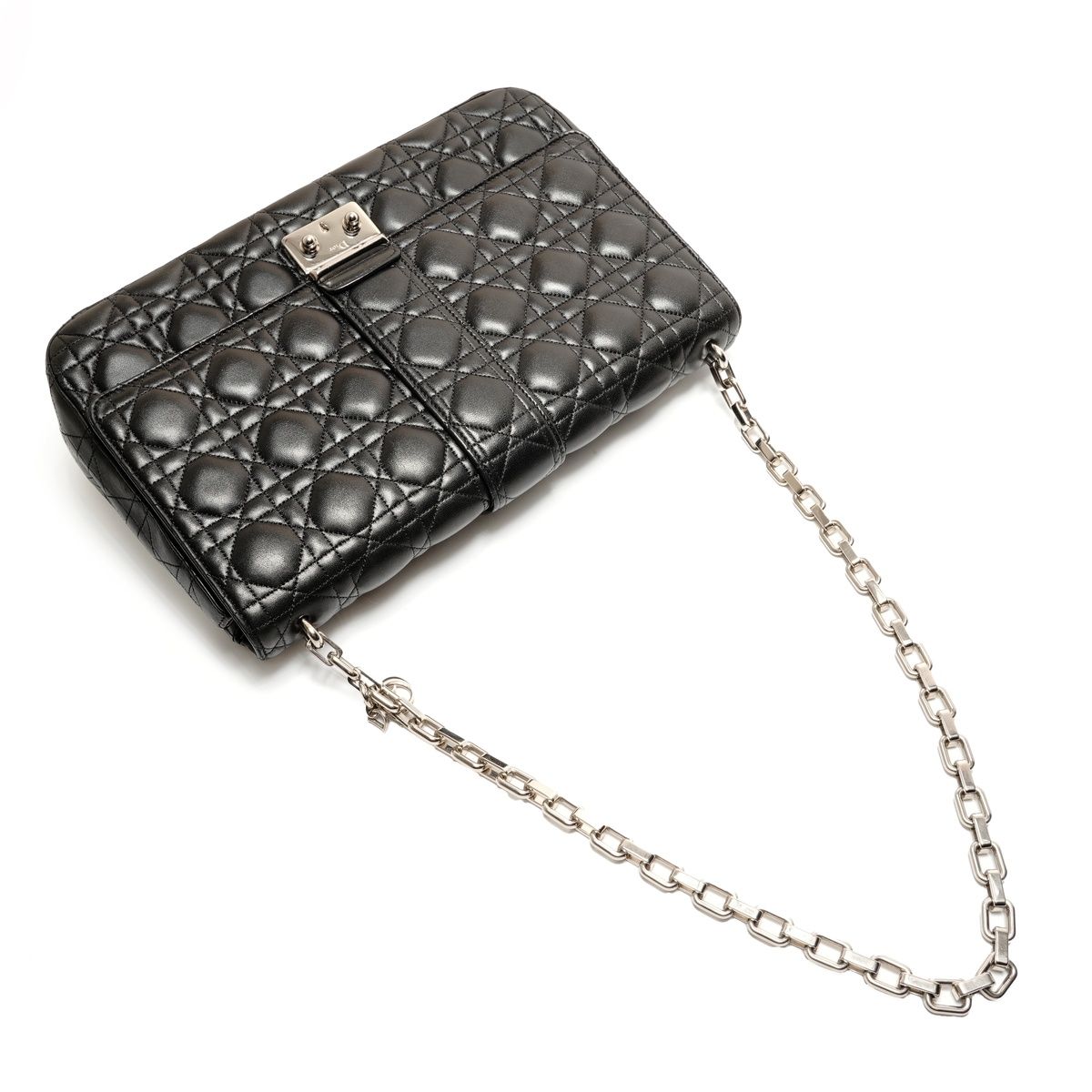 Dior Shoulder Bag Cannage Leather New Rock Chain Large — view 8