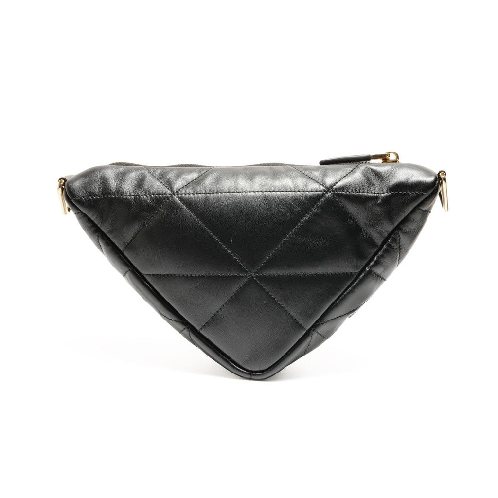 Prada Shoulder Bag Nappa Leather Quilted Triangle — view 2