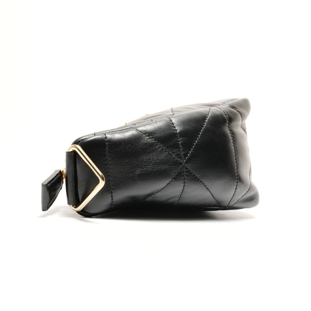 Prada Shoulder Bag Nappa Leather Quilted Triangle — view 3