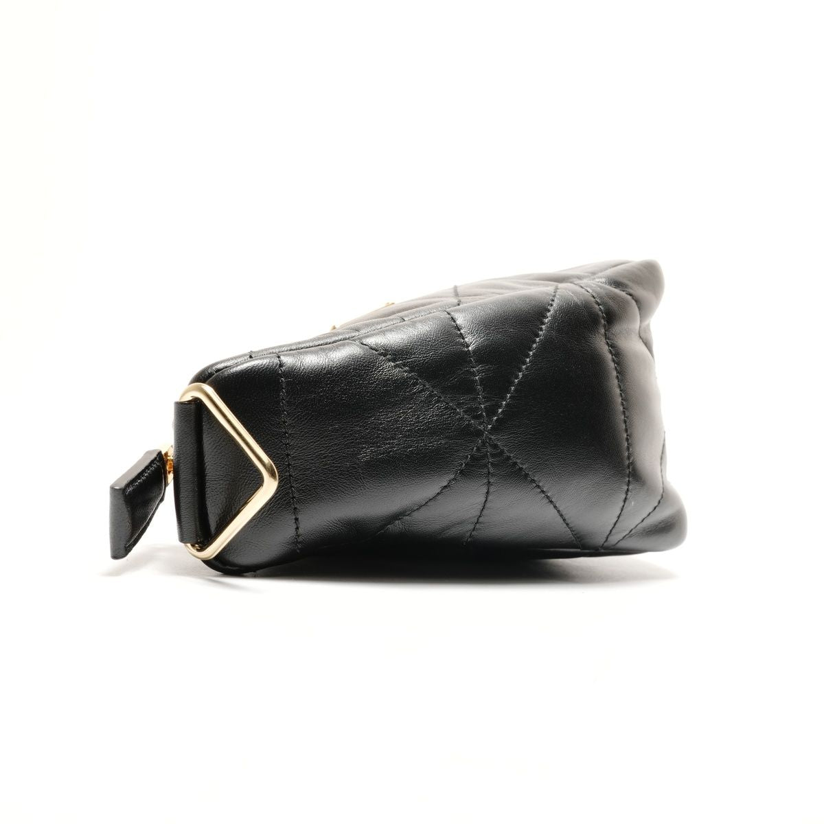 Prada Shoulder Bag Nappa Leather Quilted Triangle — view 3