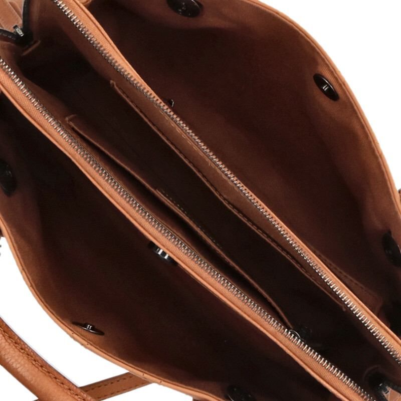 Chanel Quilted 2-Way Caviar Leather Handbag — view 3