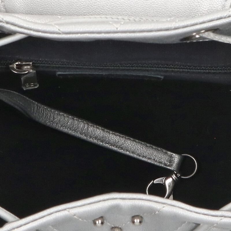 Chanel Chevron Studded Leather Backpack — view 4