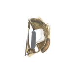 Dior Christian Earrings Clip on Logo Gold MQ OH — view 2