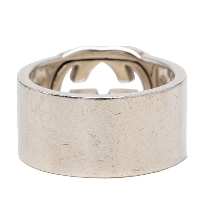 Gucci Interlocking Ring Silver — view 4