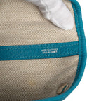 Hermes Garden Party PM Tote Blue Cobalt Silver Negonda — view 7