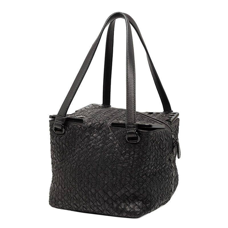 Bottega Veneta Intrecciato Black Leather — view 2