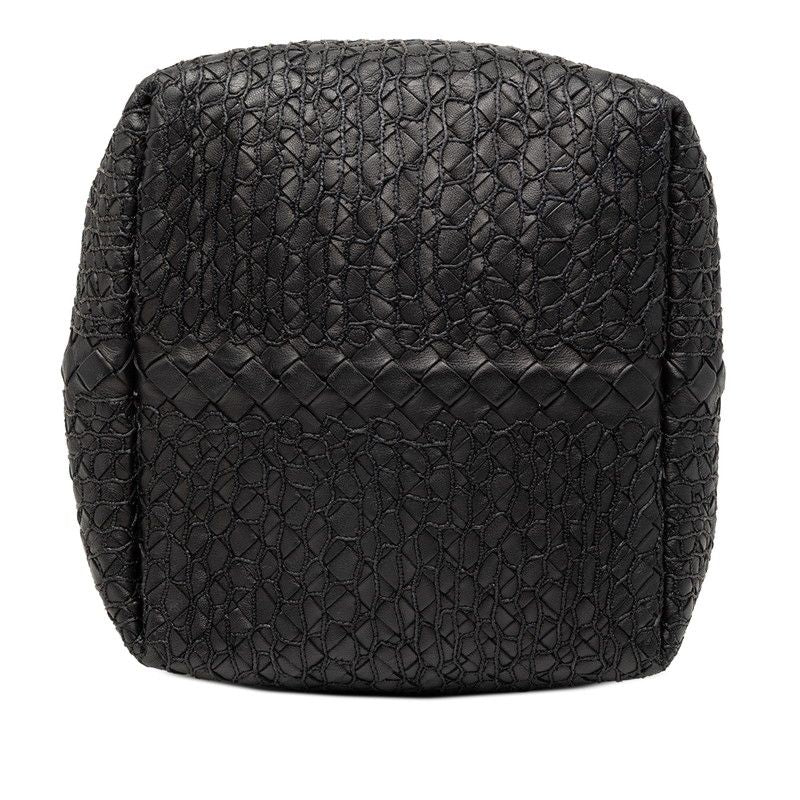 Bottega Veneta Intrecciato Black Leather — view 3