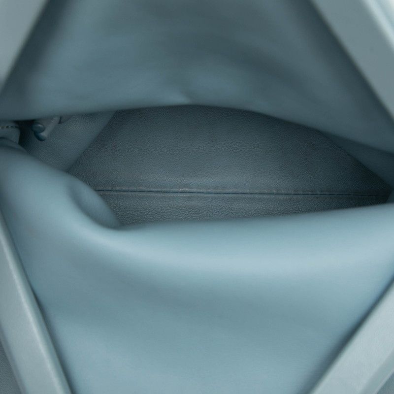 Bottega Veneta Triangle Light Blue Leather — view 7