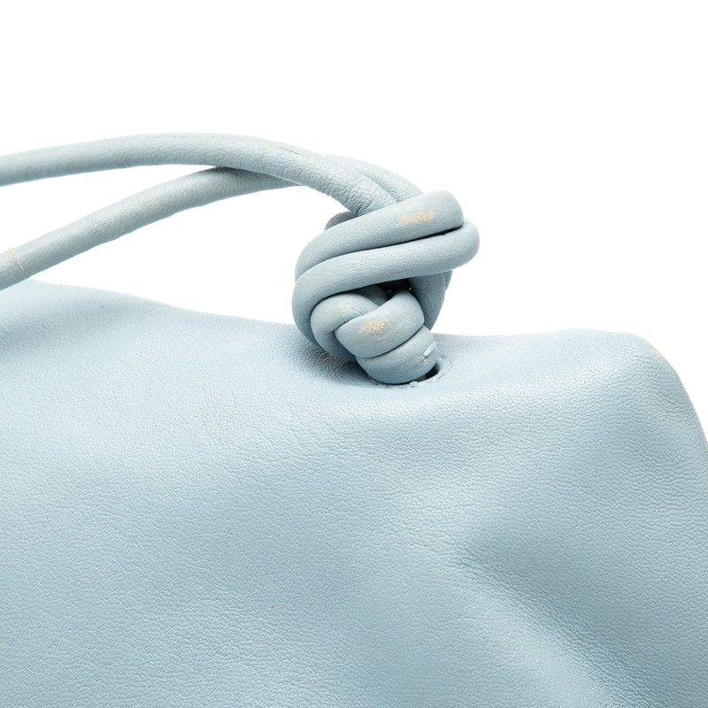 Bottega Veneta Triangle Light Blue Leather — view 6