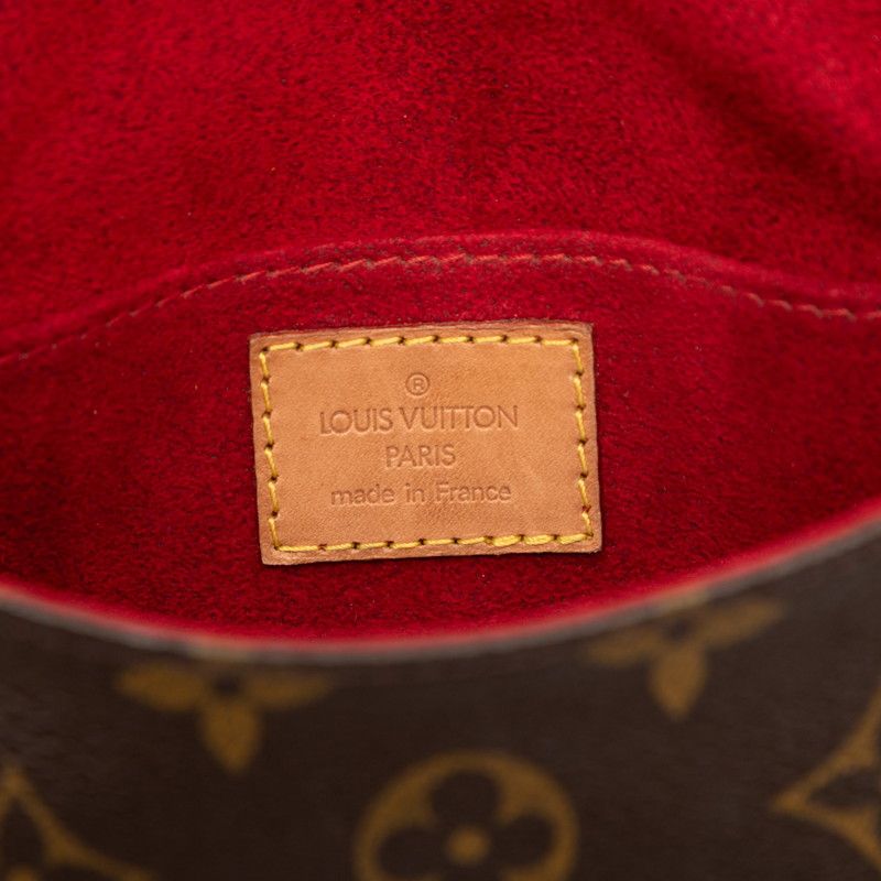 Louis Vuitton Monogram Tambourine Crossbody Shoulder Bag Brown — view 6