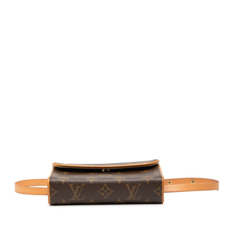 Louis Vuitton Monogram Pochette Florentine Body Bag Shoulder Back — view 3