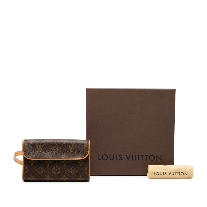 Louis Vuitton Monogram Pochette Florentine Body Bag Shoulder Back — view 8