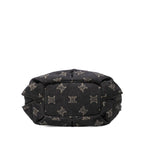 Celine Triomphe Tote Indigo Black Denim Leather — view 3