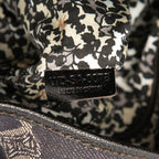 Celine Triomphe Tote Indigo Black Denim Leather — view 6