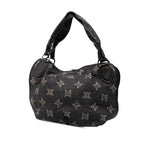 Celine Triomphe Tote Indigo Black Denim Leather — view 2