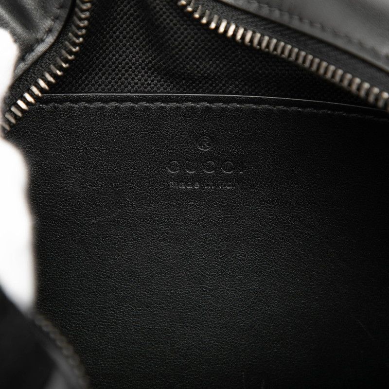 Gucci GG Marmont Mini Camera Bag Black Leather — view 5