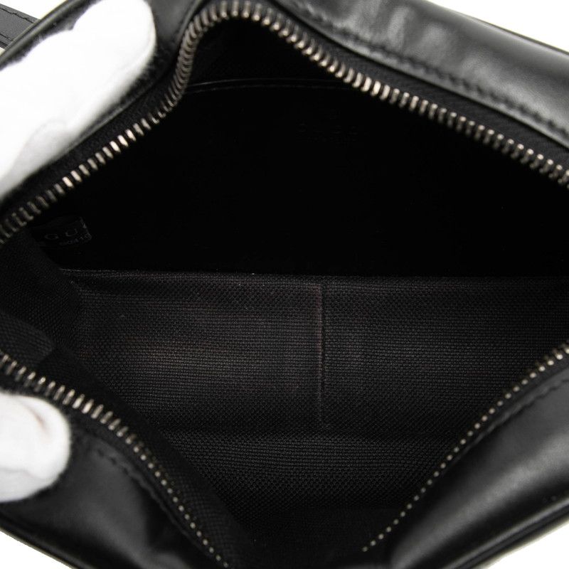 Gucci GG Marmont Mini Camera Bag Black Leather — view 4