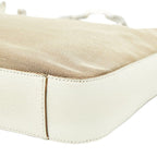 Gucci Chain One Shoulder Bag 001 Beige White Canvas Leather — view 6