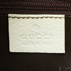 Gucci Chain One Shoulder Bag 001 Beige White Canvas Leather — view 9
