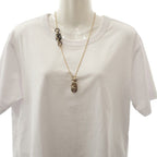 Hermes Pendant Yulidice PM Necklace Metal